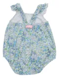 MC2 Saint Barth Kids floral swimsuit - Blue
