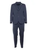 Tombolini single-breasted drawstring suit - Blue