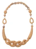 Weekend Max Mara Teismo necklace - Neutrals