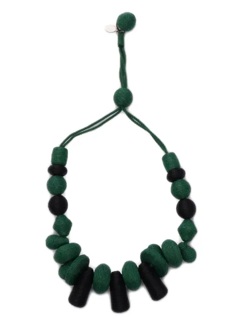 Weekend Max Mara Soraia rope-detail beaded necklace