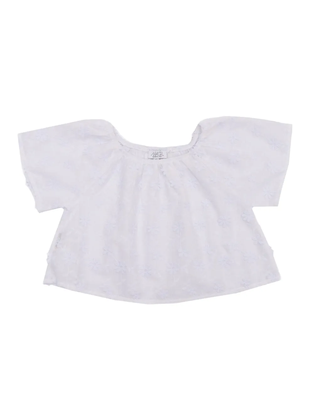 MAGIL embroidered-flowers top | Neutrals | Image 1