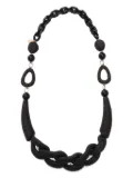 Weekend Max Mara Teismo chain necklace - Black