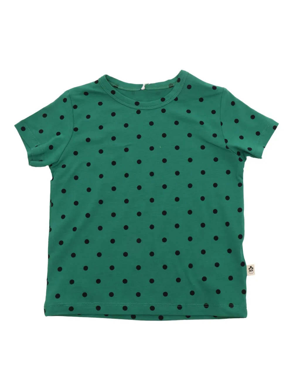 Mini Rodini polka-dot T-shirt | Green | Image 1