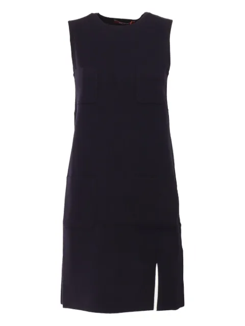 Max Mara vestido corto con detalle de abertura