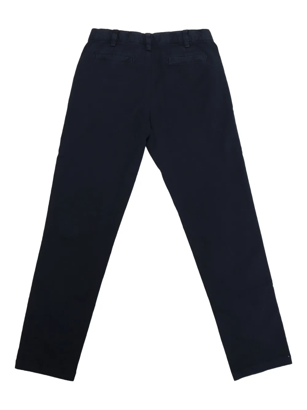 Aspesi Kids Broek met logoplakkaat Blauw