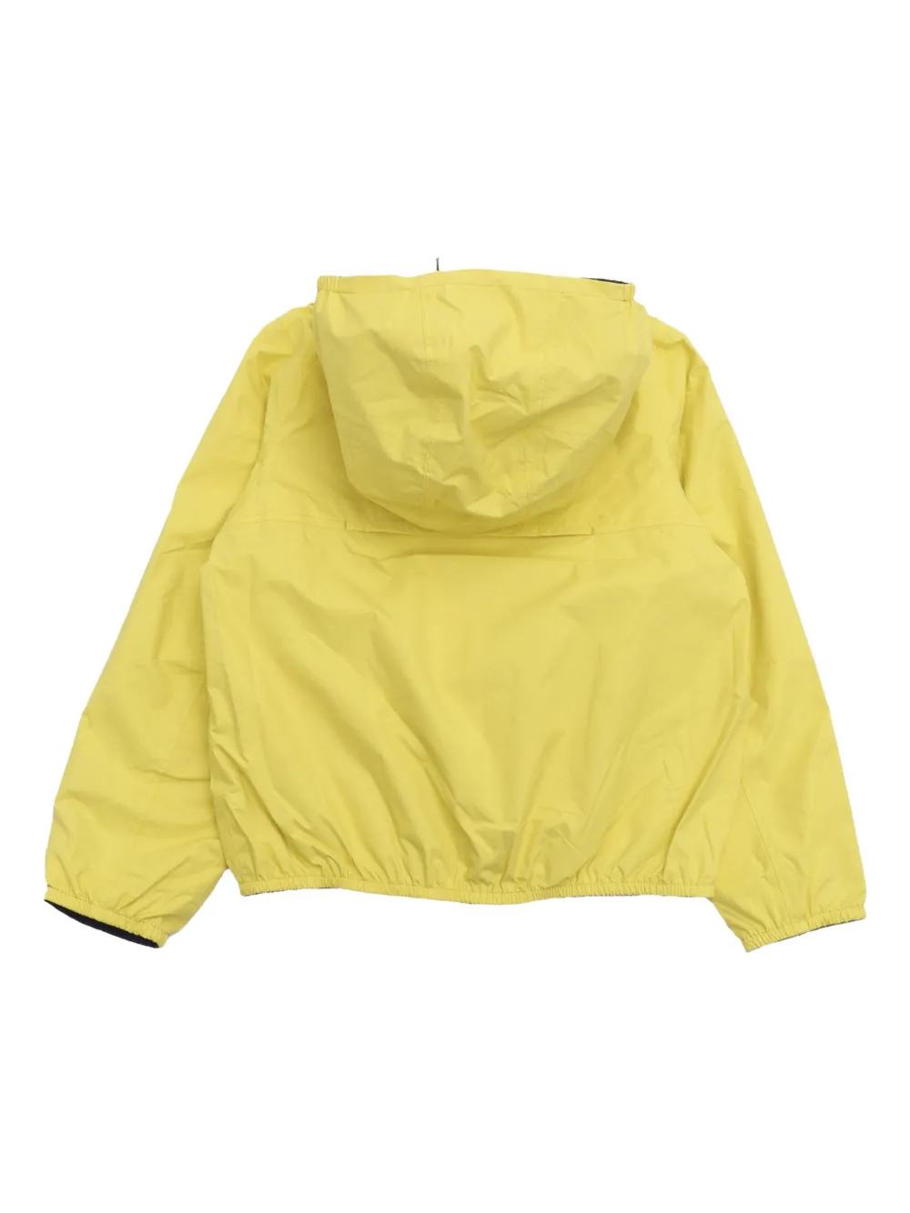 K-Way Jack met dubbele ritssluiting en capuchon Blauw