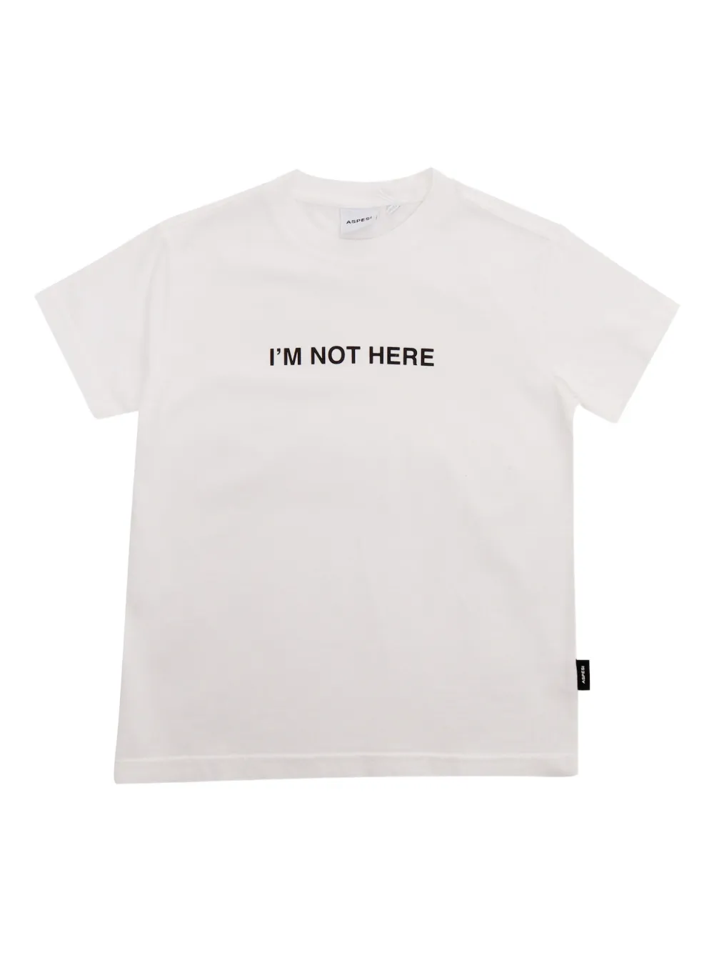 Aspesi Kids crew-neck printed T-shirt | White | Image 1