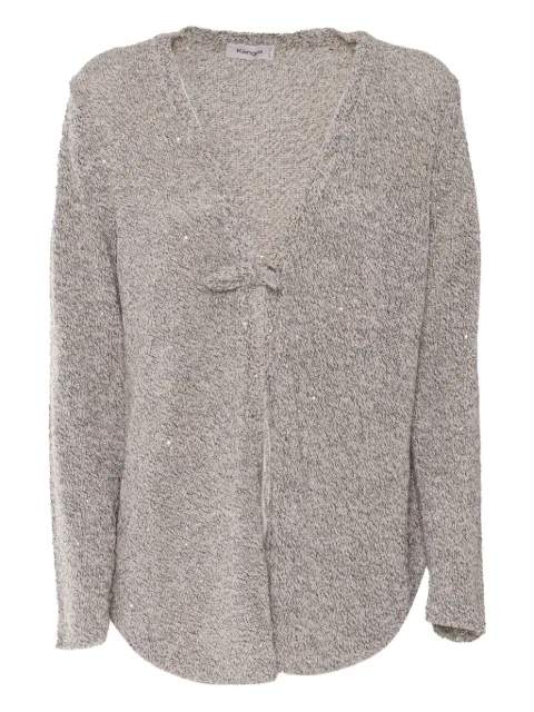 Kangra sequin-embellished cardigan