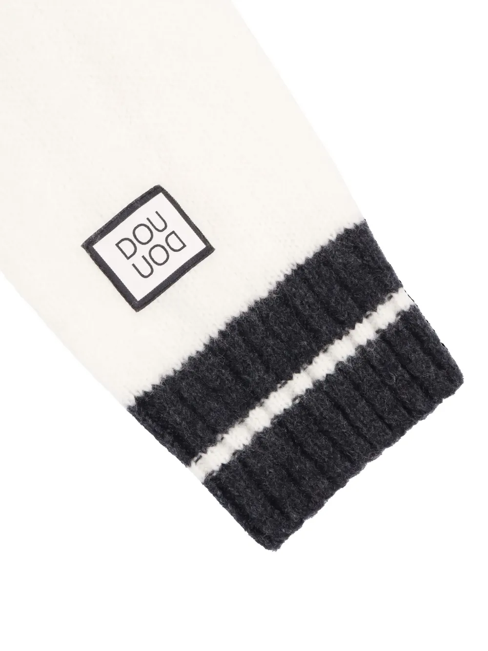 Douuod Long-sleeve Cardigan In Black