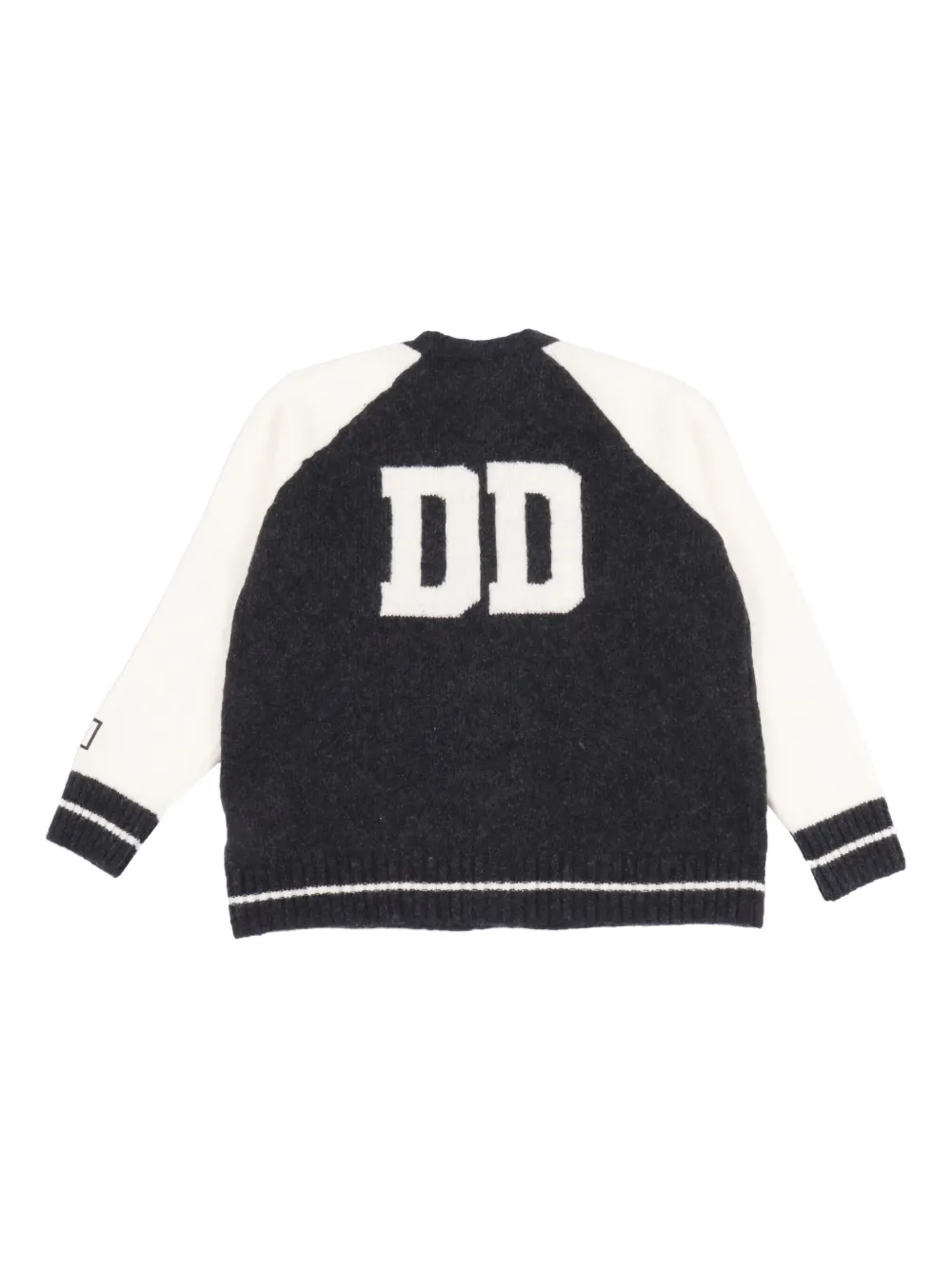 Douuod Long-sleeve Cardigan In Black