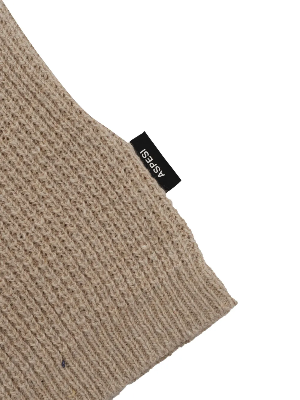 Aspesi Kids Trui met knoopsluiting en klokmouwen Beige