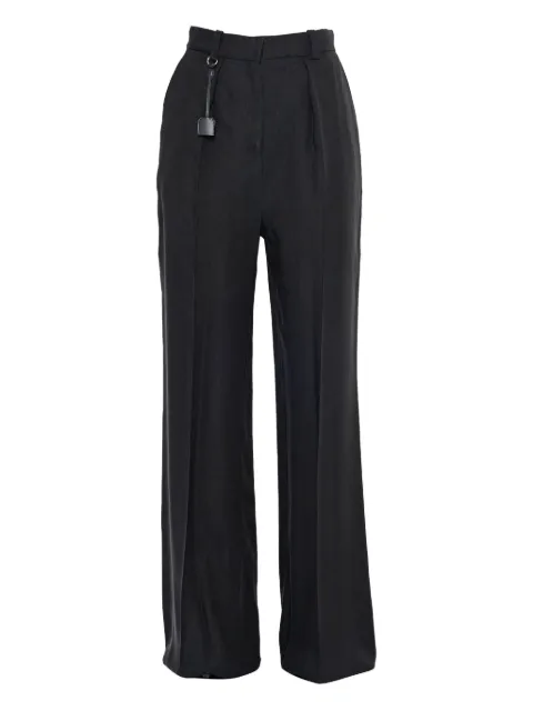 Elisabetta Franchi pleated straight trousers