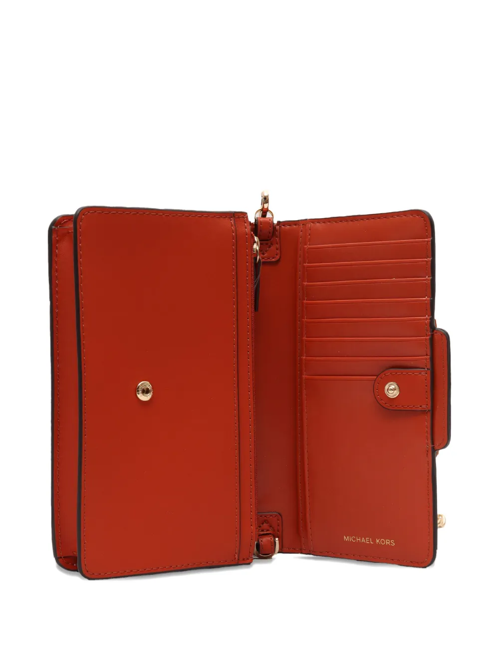 Michael Kors Kids Leren crossbodytas Oranje
