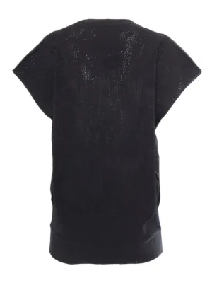 【FABIANA FILIPPI】ベーシックTシャツ ※残りわずか Fabiana Filippi bead-embellished T-shirt | White | FARFETCH