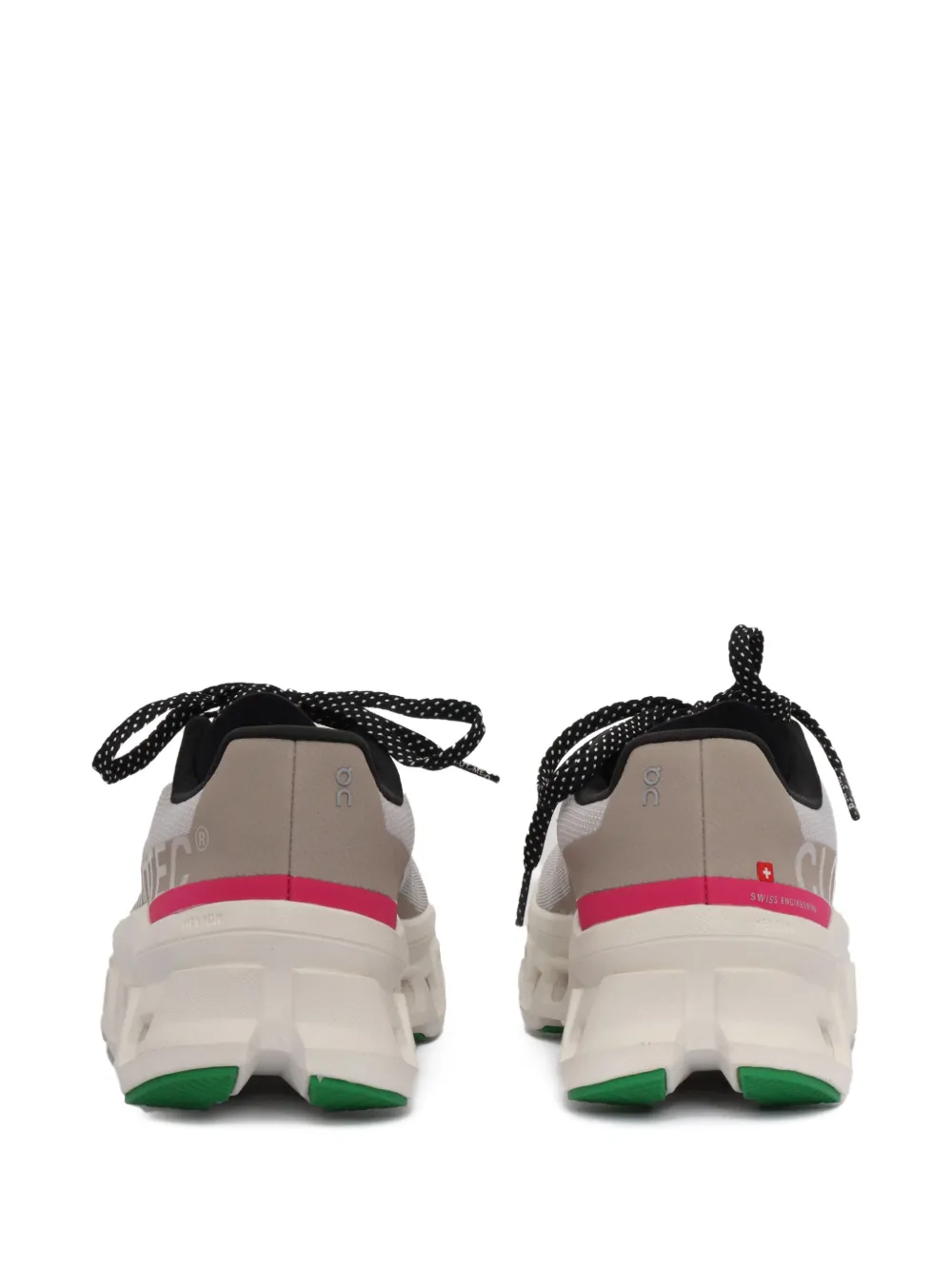 On Running Cloudmonster lace-up sneakers Grey