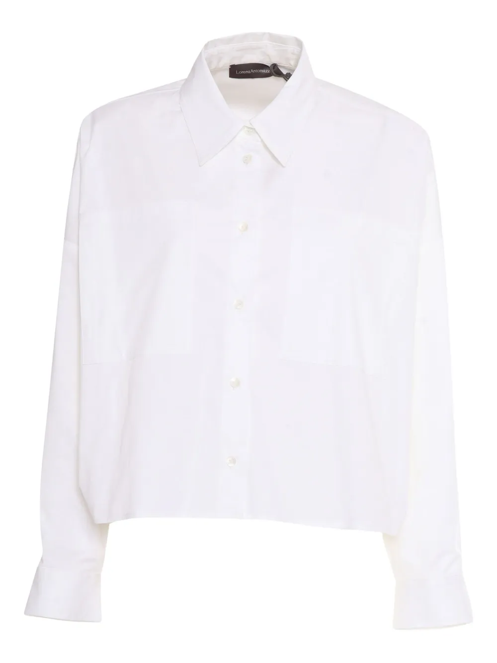 Lorena Antoniazzi pocket-detail shirt - ホワイト Lorena Antoniazzi pocket-detail shirt - ホワイト