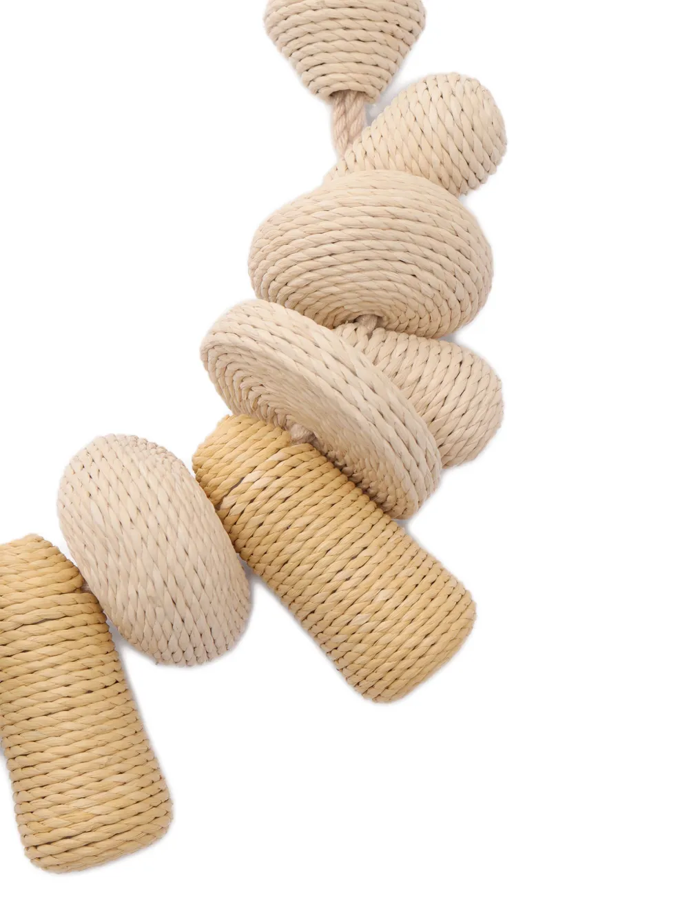 Weekend Max Mara Soraia Rope-beaded Necklace In Neutral