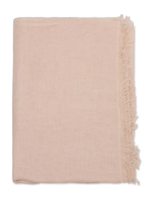 D'aniello Arthur fringed linen scarf