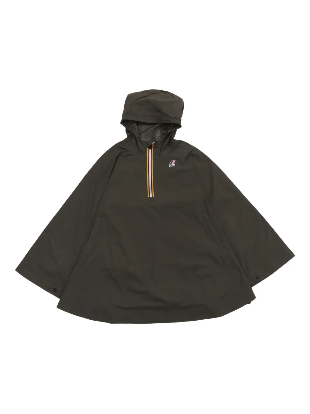 K Way Kids Poncho met capuchon Groen