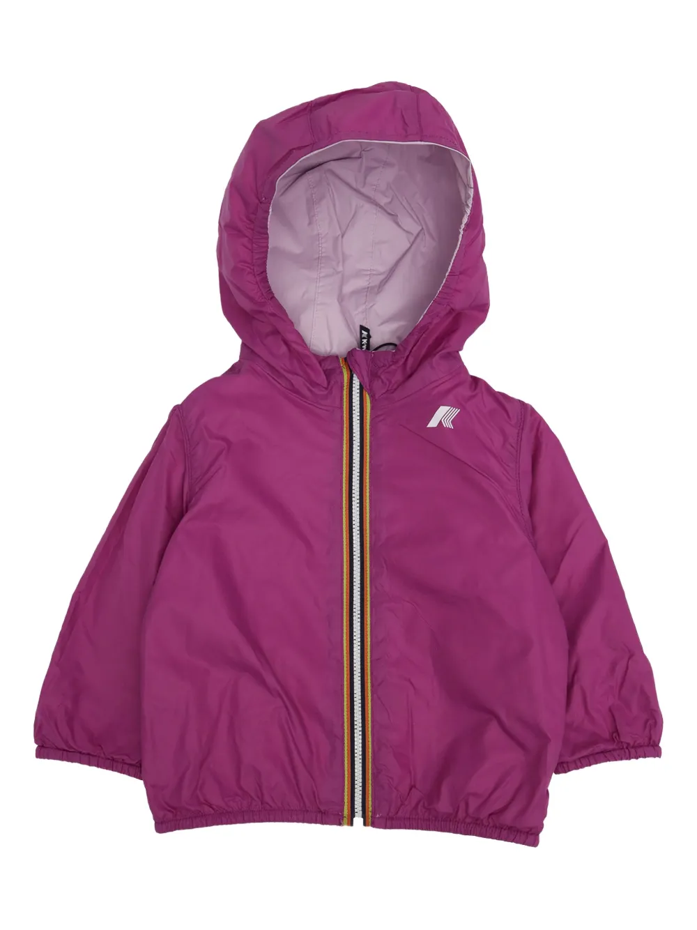 K Way Kids Jake jack met capuchon en ritssluiting Roze