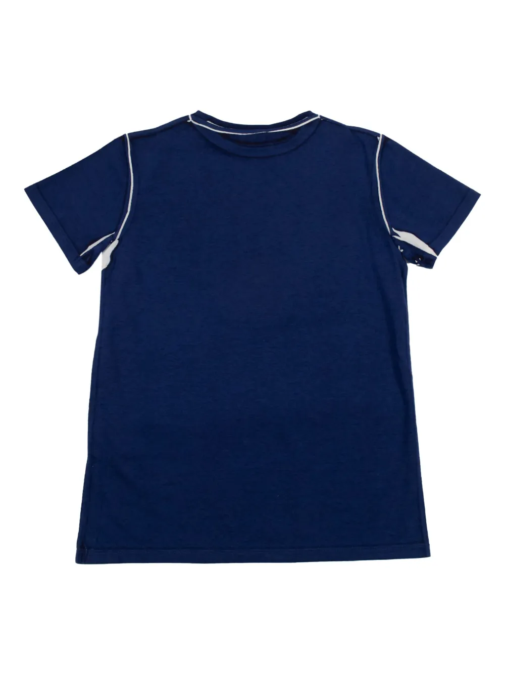 Gucci Kids logo-print short-sleeve T-shirt Blauw