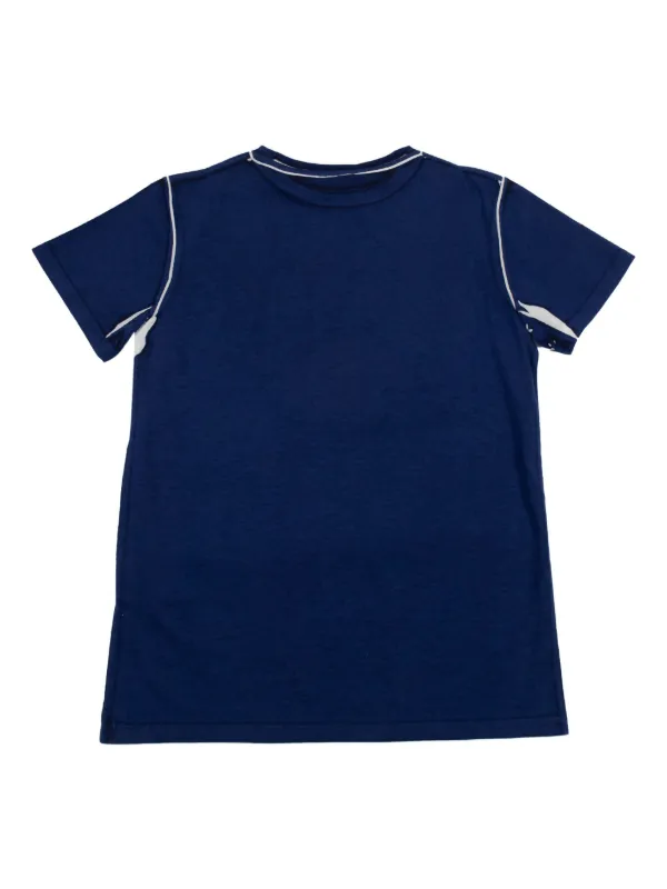 Gucci Kids ロゴ Tシャツ | ブルー | FARFETCH JP