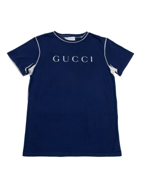 Gucci Kids logo-print short-sleeve T-shirt