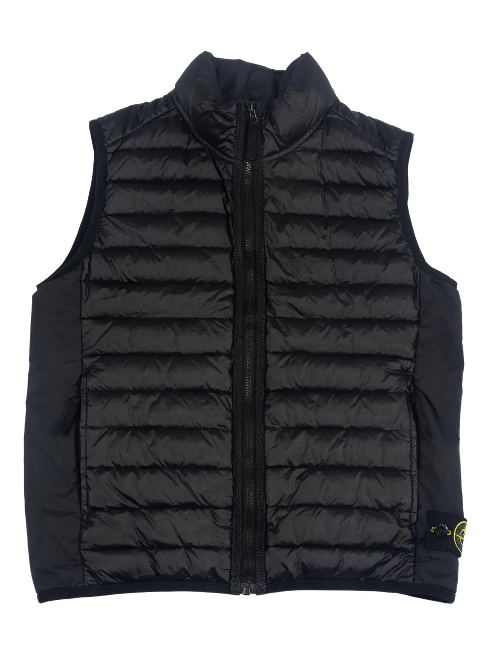 Stone Island Junior quilted gilet Zwart
