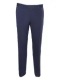 Brera button-detail single-breasted suit - Blue