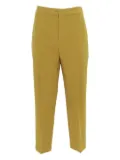 Elisabetta Franchi pleated tailored trousers - Yellow