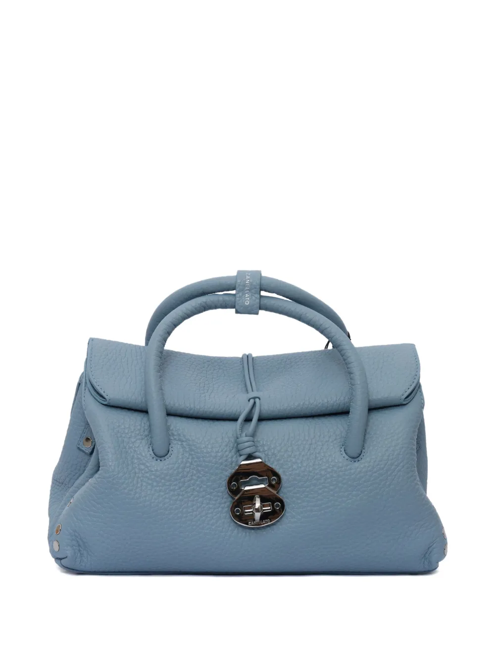 Zanellato Schoudertas met draaislot en rol Blauw