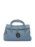 Zanellato roll-top twist-lock shoulder bag - Blue