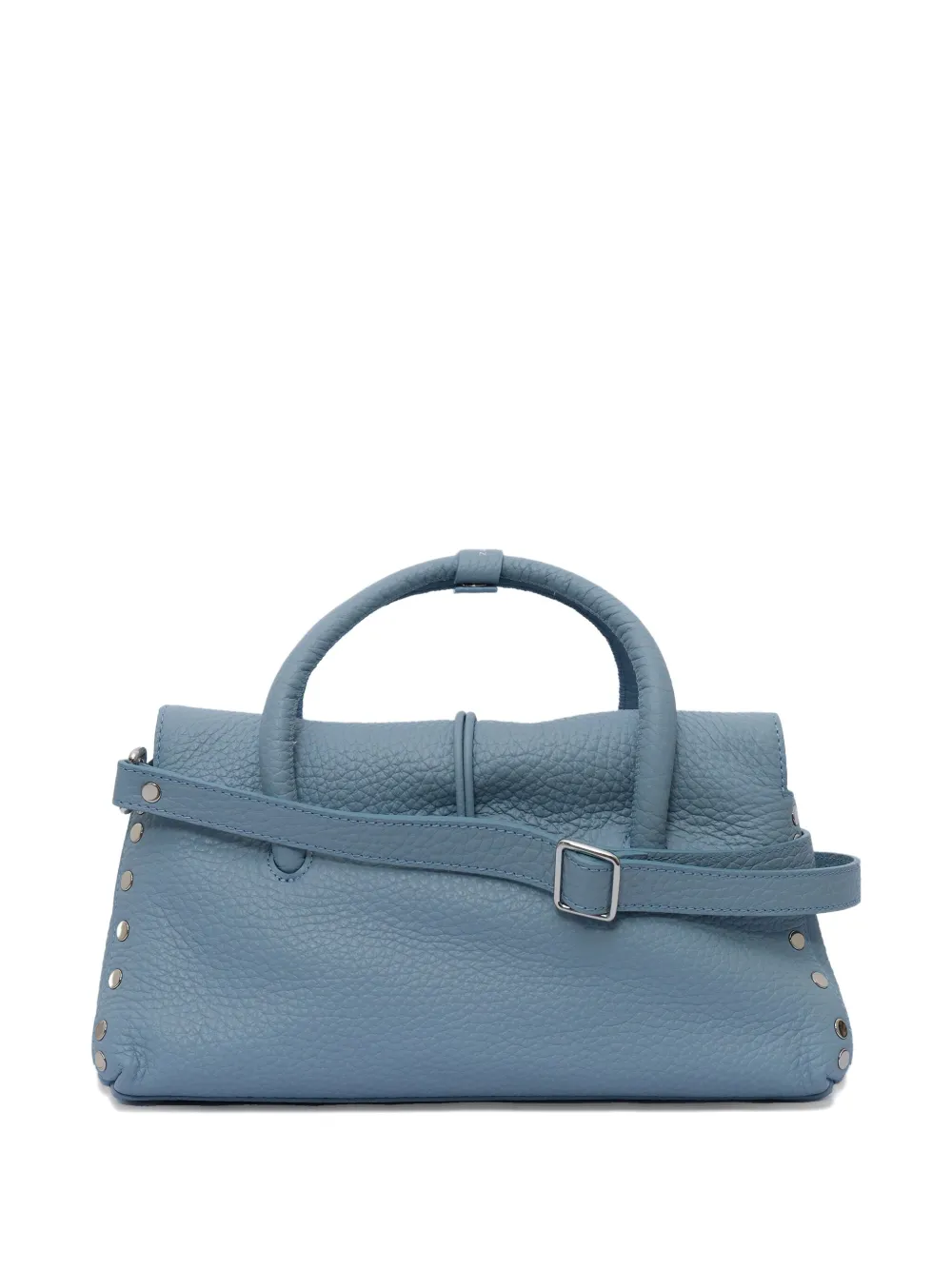 Zanellato Schoudertas met draaislot en rol Blauw