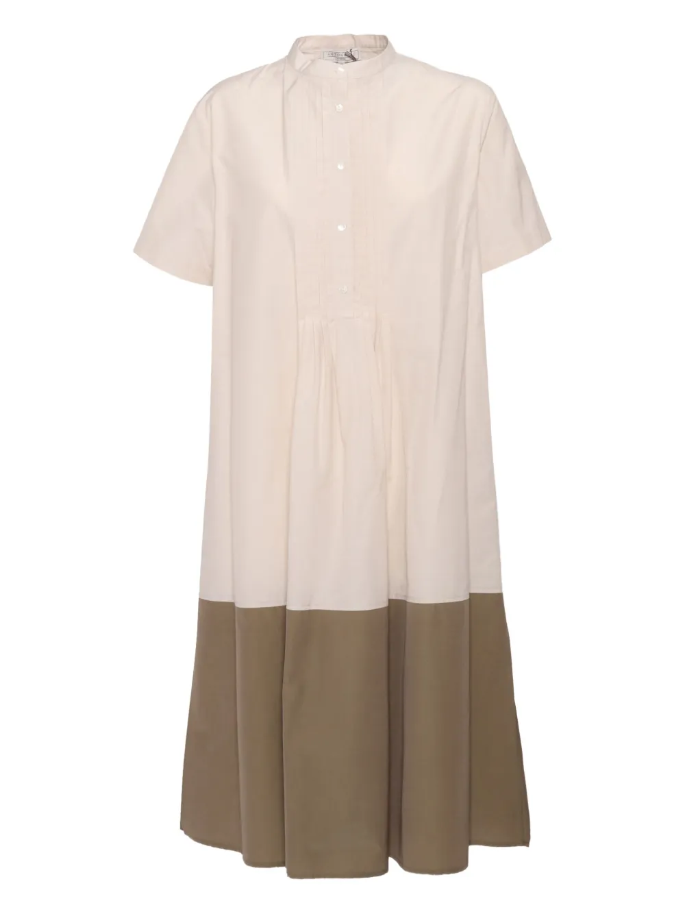 Antonelli Panelled Midi Dress In Neutral