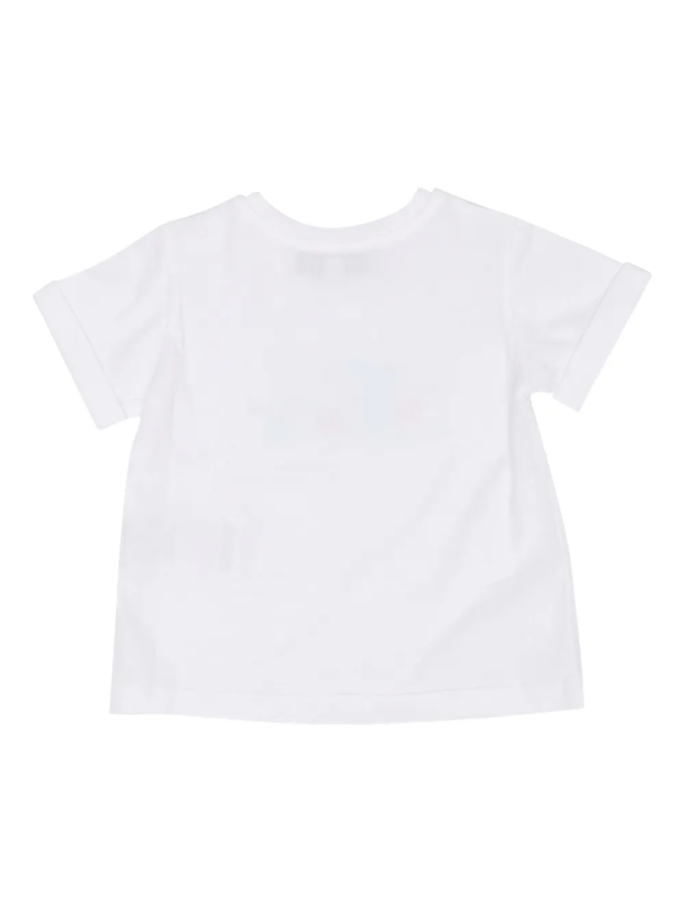 Tartine Et Chocolat Katoenen T-shirt met haaiprint Wit