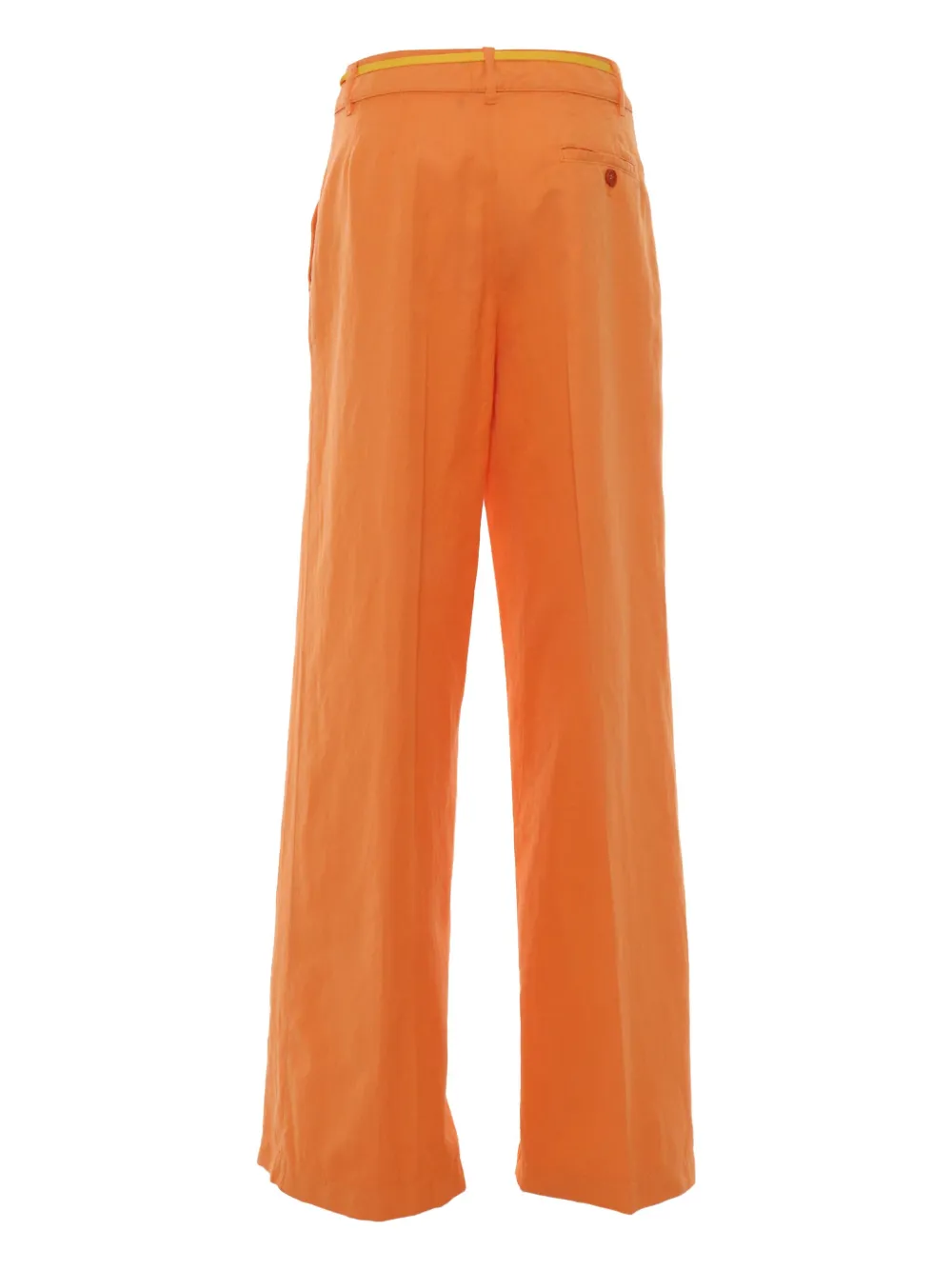 ASPESI Broek met trekkoordtaille - Oranje