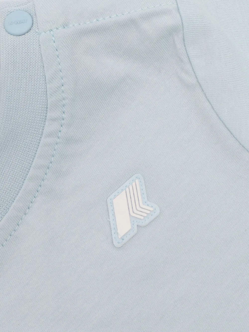 K-Way T-shirt met logopatch Blauw