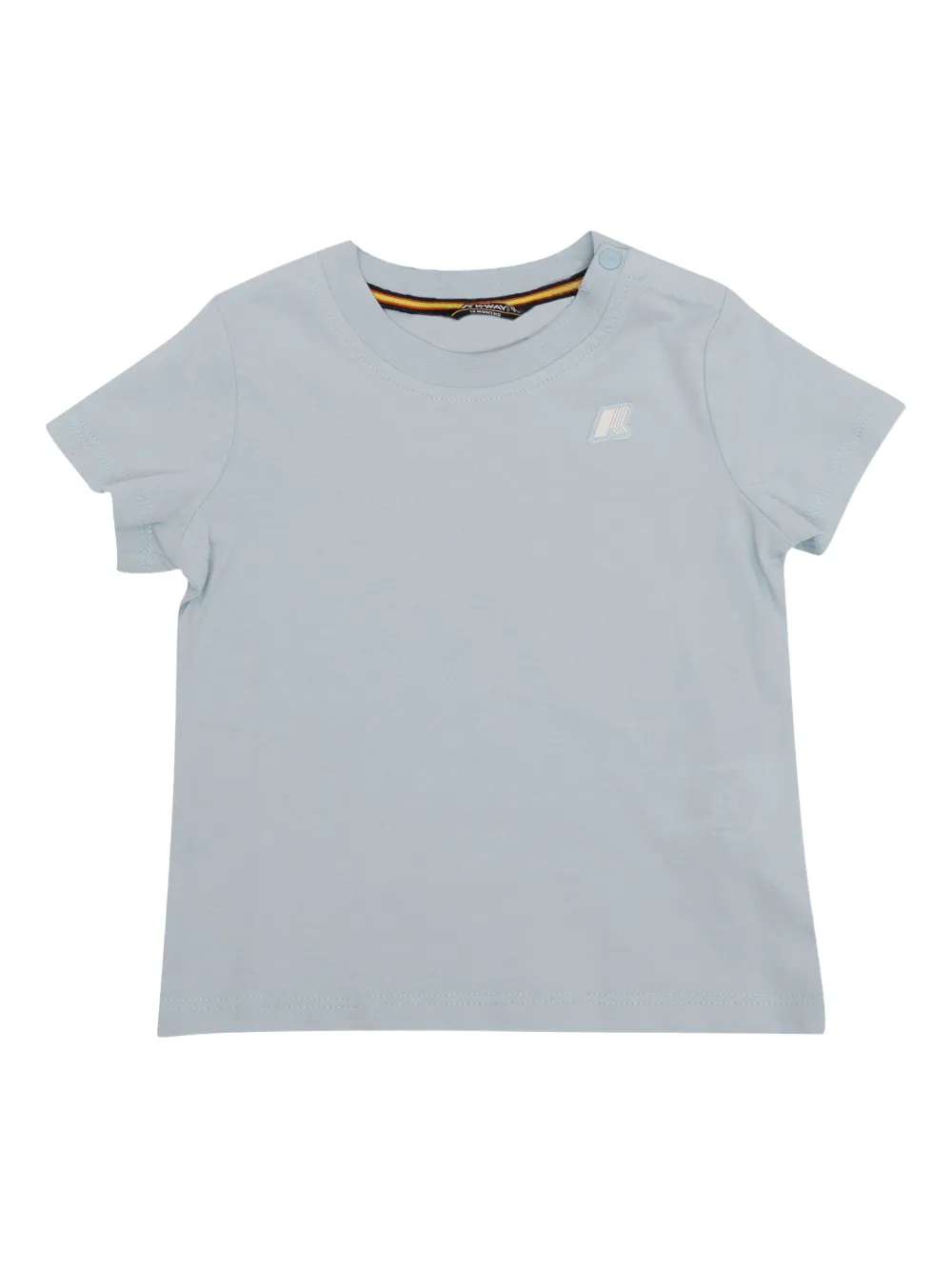K-Way T-shirt met logopatch Blauw