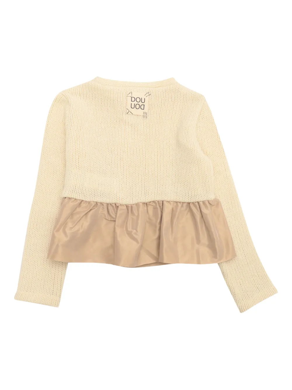 Douuod Kids peplum-hem cardigan | Girls Cardigans | Image 2