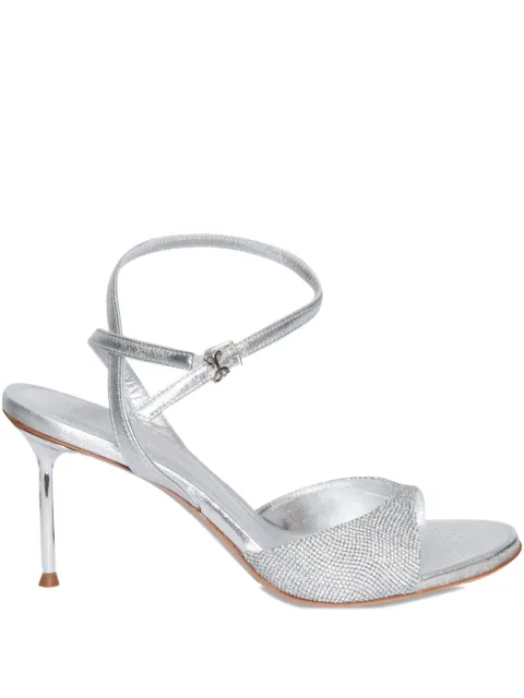 Sergio Levantesi crystal-embellishment sandals