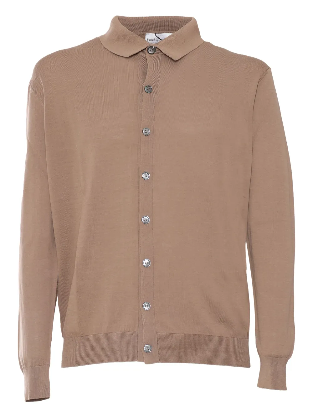 Settefili Cashmere button-fastening cardigan | Neutrals | Image 1