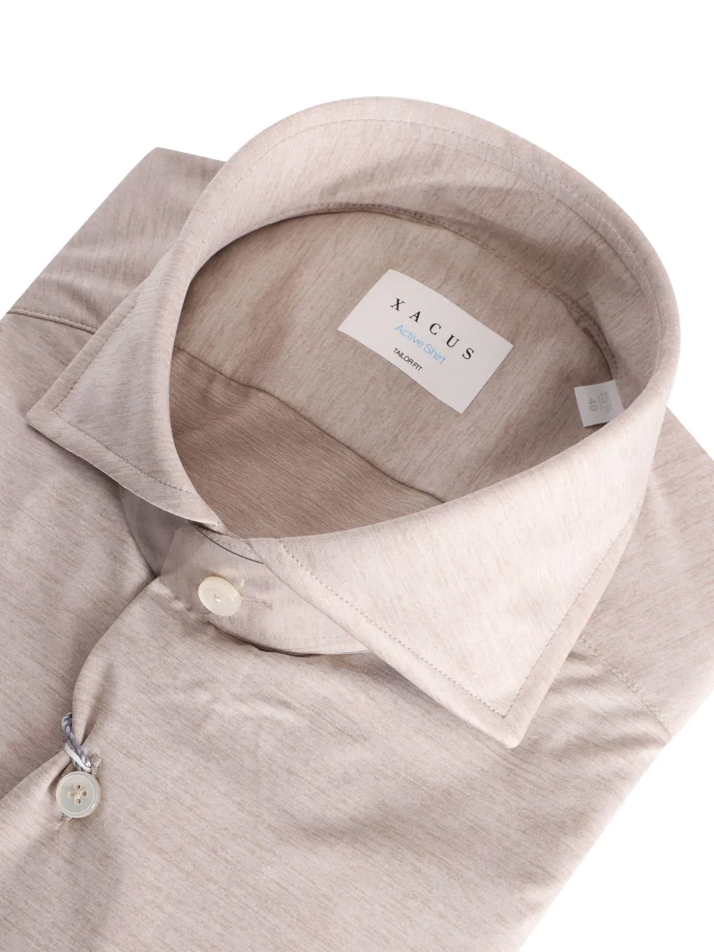 Xacus Button-down overhemd Beige