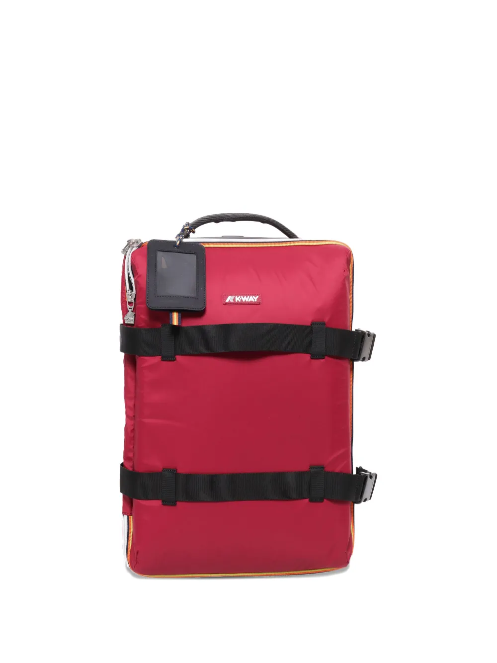 K-Way small Valigia Blossac four-wheel strap suitcase · OS