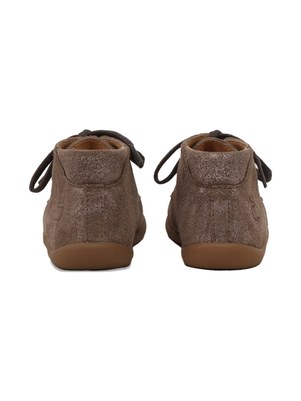 Pom D'api Derby metallic sneakers Bruin