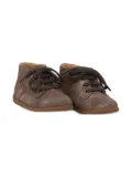Pom D'api Derby lace-up metallic sneakers - Brown