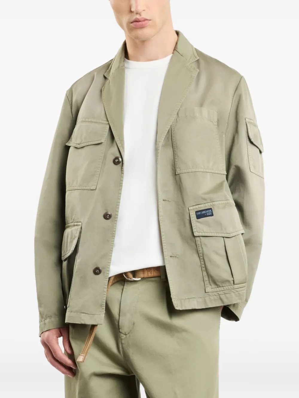 Fay cotton jacket | Shirt Jackets | Image 2