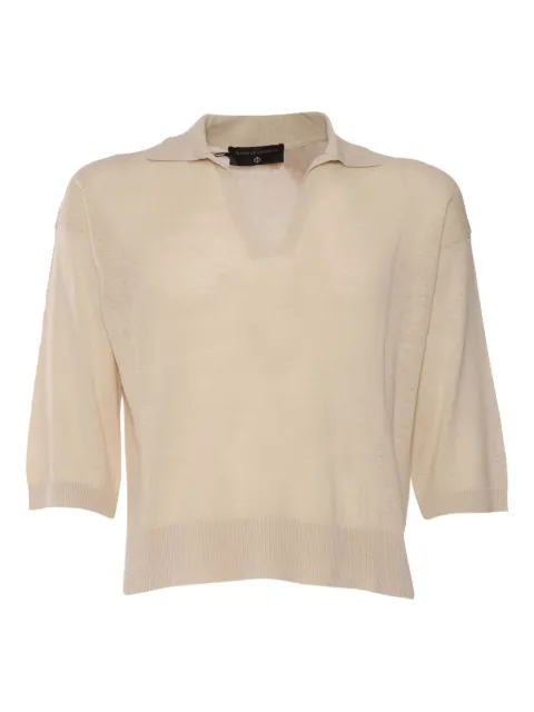 Filippo De Laurentiis three-quarter-sleeve top