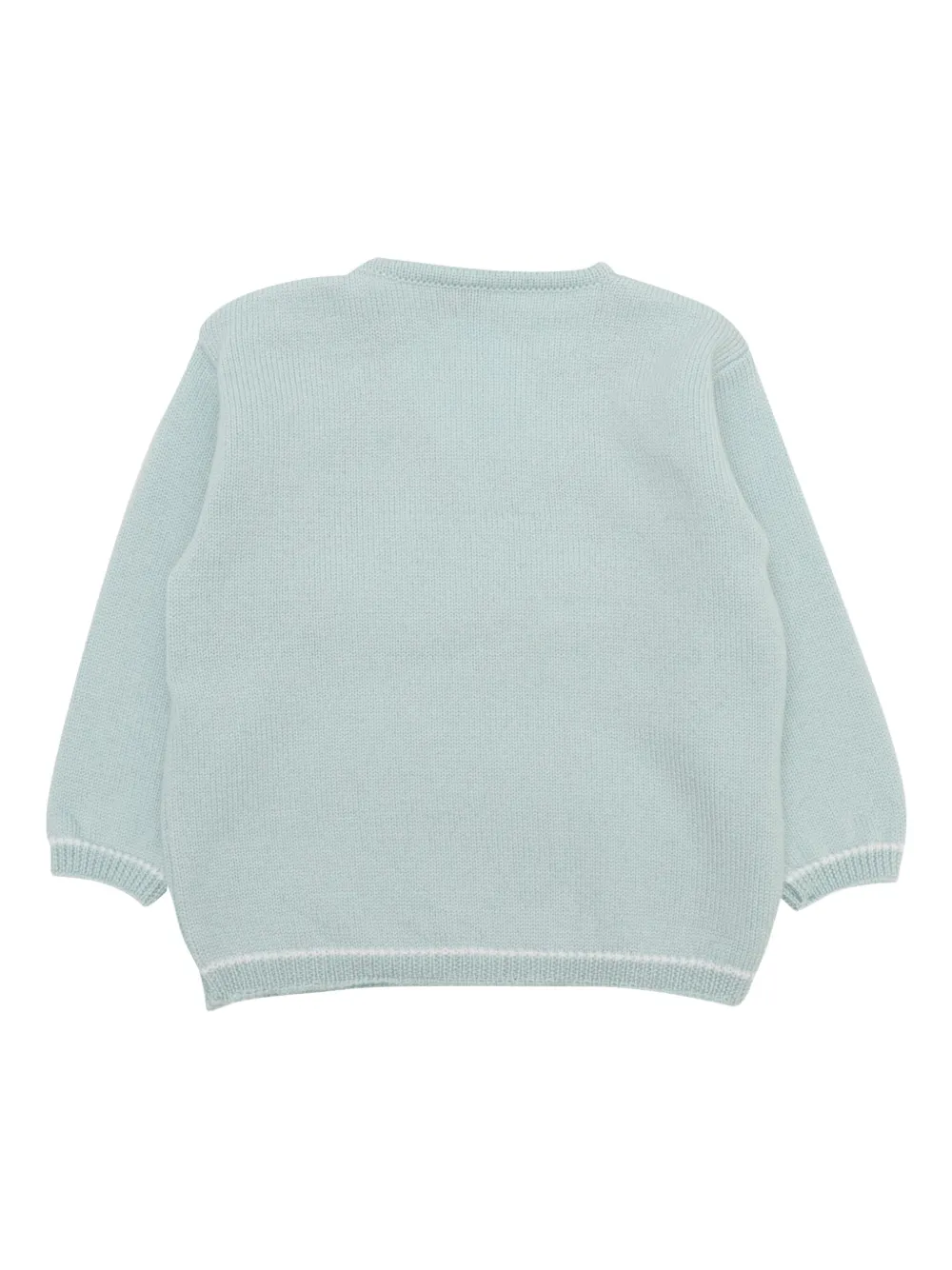 Paz Rodriguez Trui met geborduurde egel Blauw