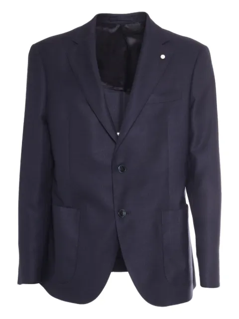 LUIGI BIANCHI MANTOVA two-button patch-pocket blazer