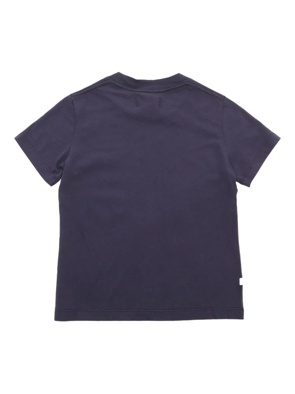 Autry Kids Katoenen T-shirt met logopatch Blauw